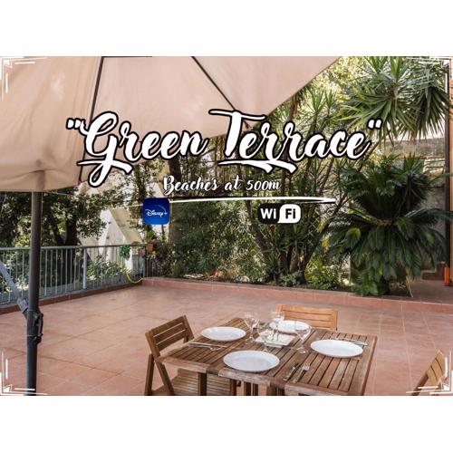 Green Terrace - Beaches 500m - HiperWifi - Smart TV