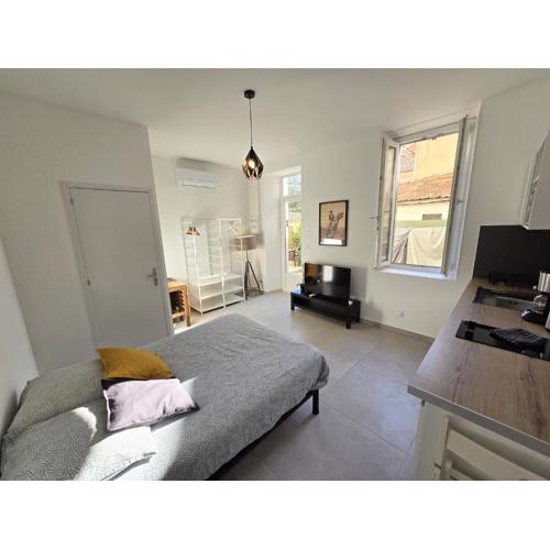 GregBnb - Studio 23m2 - Climatisé -10min Gare - 5