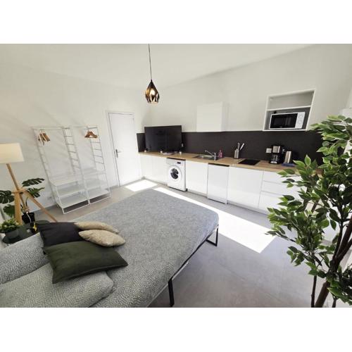 GregBnb - Studio 23m2 - Climatisé -10min Gare - 6