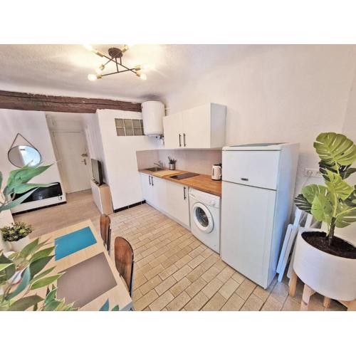 GregBnb - T2 Design 34m2 - Toulon Est - Wifi Fibre - n9