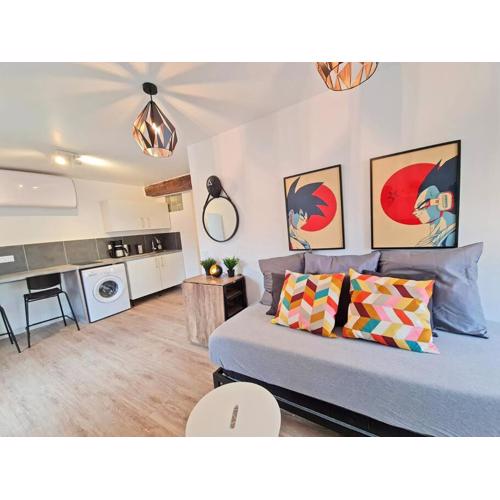GregBnb - T2 Design 38m2 - Toulon Est - Wifi Fibre - n7