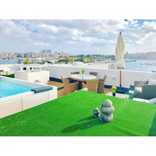 Gzira Seaview Duplex with infinity pool