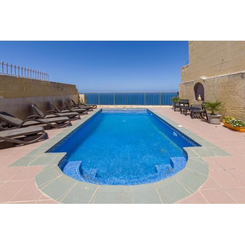 Haven Farmhouse with Private Pool and Sea Views