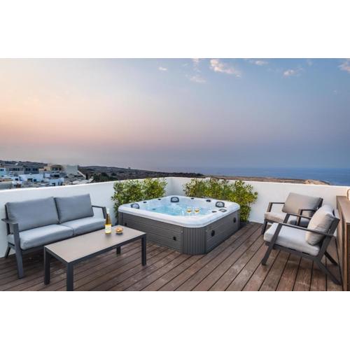Heated Luxury Poolside Retreat in St Julian s
