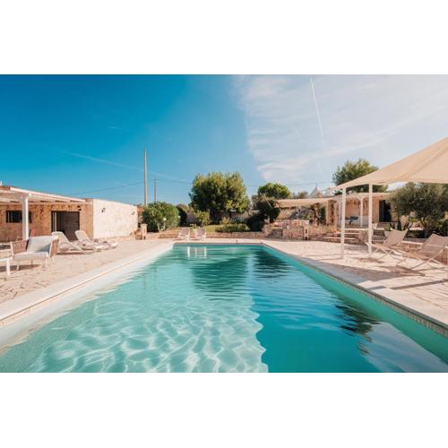 HelloAPULIA - Trulli di Leo - Private Pool, Sea View and Pet-Friendly Garden