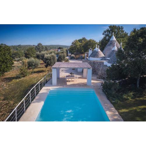 HELLOAPULIA Trulli Santa Maria dei Grani - Private Pool and large garden for furry friends