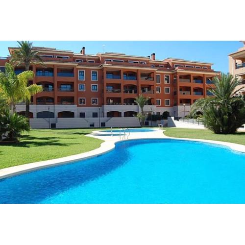 Hogar Brisa de las Marinas acogedor apartamento con amplia terraza y acceso directo a las piscinas-Comfortable apartment with spacious terrace and direct pool access