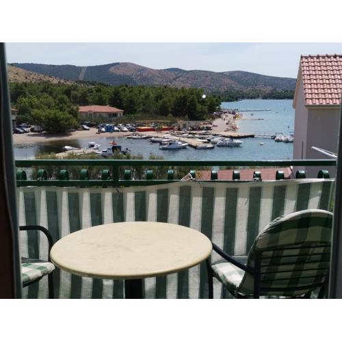 Holiday apartment in Zaboric with sea view, balcony, air conditioning, WiFi 5177-2
