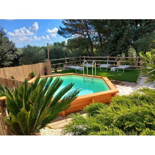 HOME 21 - Villa con piscina al sale 4x4 riscaldata, Campo da Calcio - 2 minuti da Locorotondo
