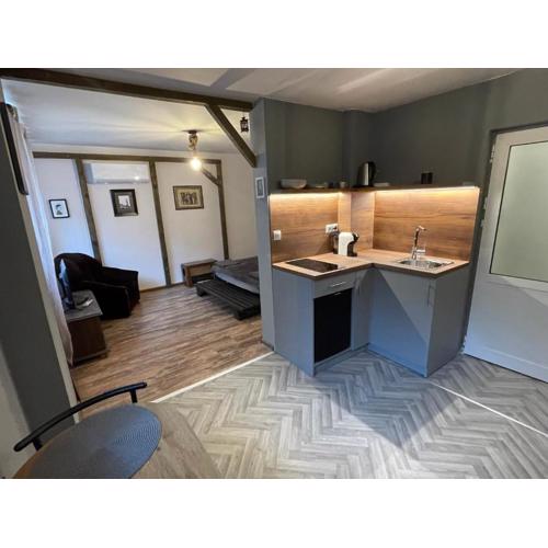 Hot Spot Studio in the center