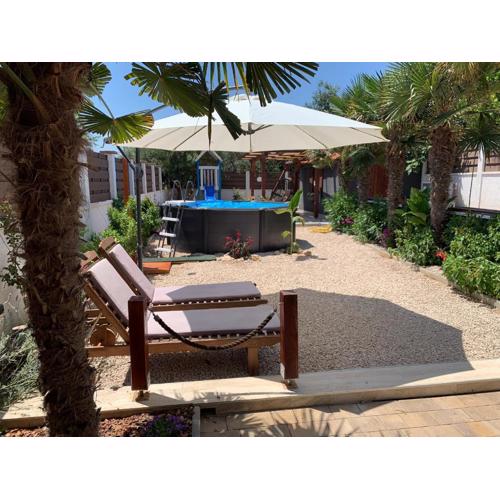 House between beaches
