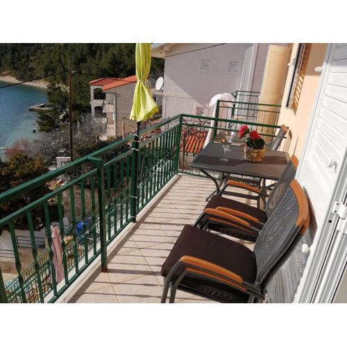 House Karlo Apartments - One-Bedroom Apartment with Two Balconies and Sea View A5