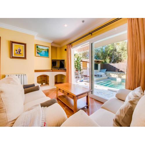 House with pool near the beach
