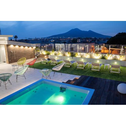 Houses & Rooftop Pompei - Sky
