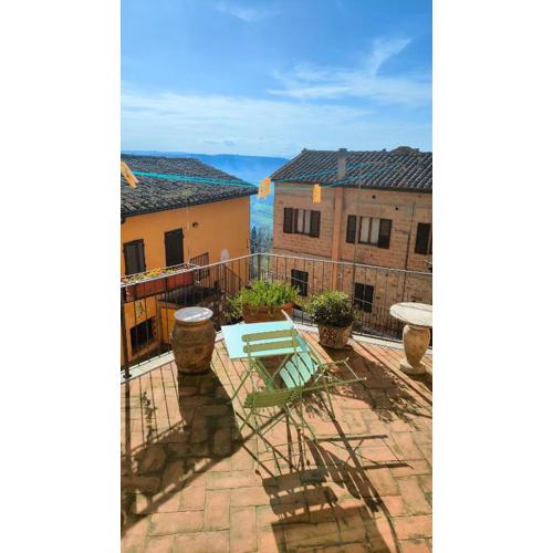 Il Terrazzino, piccolo loft in Montepulciano
