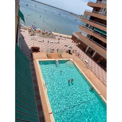 Ilona Apartment with sea view, swimming pool and garage