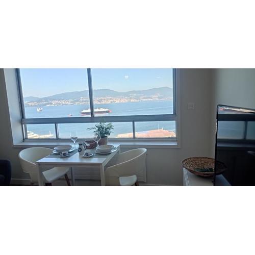 Impresionantes vistas en el centro de Vigo