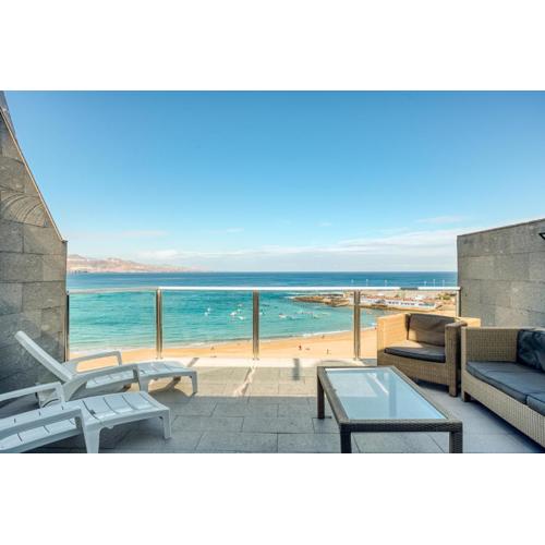 Incredible terrace ocean views By CanariasGetaway