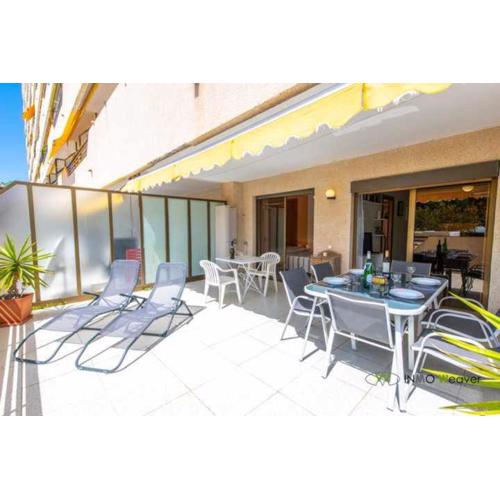 INMOWEAVER 112 CP con Gran terraza, wifi y piscina