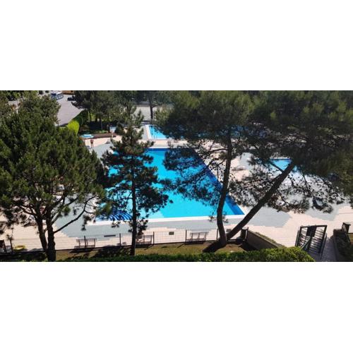 Intimate studio in a modern resort with pools