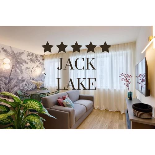 JACK LAKE, a stone\
