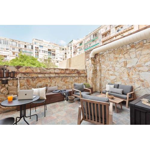 Jaiz - 2 bedrooms and terrace in Eixample Esquerra