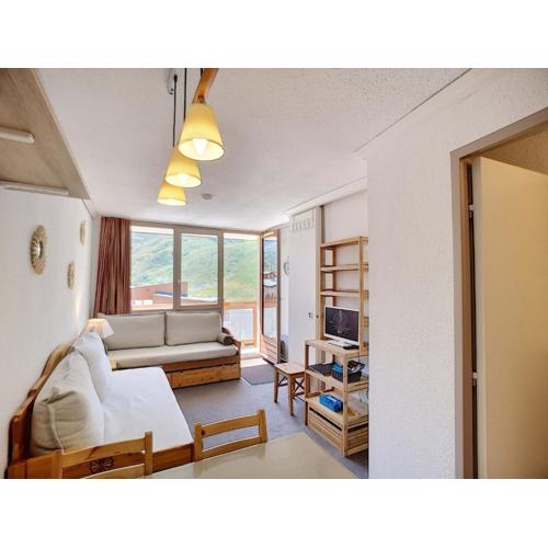 Joli 2 pièces 25m² skis aux pieds, balcon exposé sud, 4 pers - FR-1-178-342