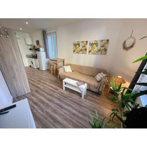 Joli Studio RDC à 100m des plages