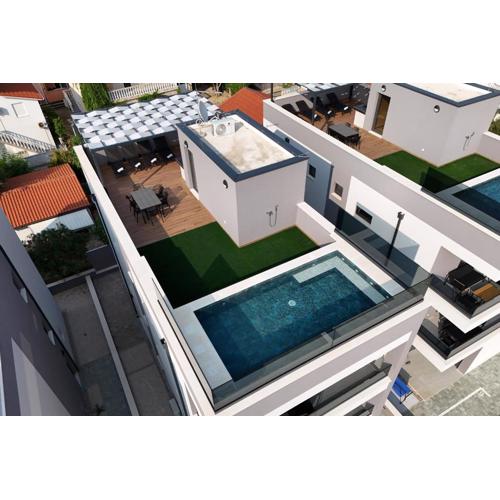 K2-Penthouse with sea view and heated pool