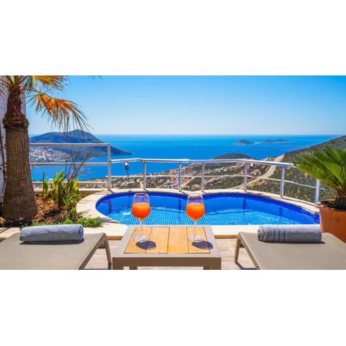 Kalkan 2 Bedroom Seaview Villa 4146