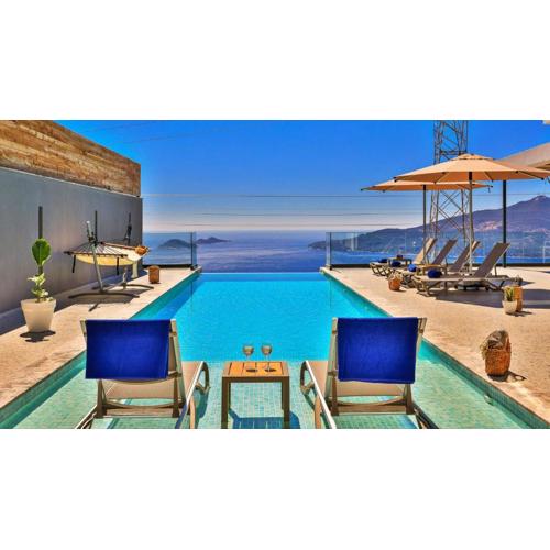 Kalkan Seaview 3 Bedroom Villa - 7452