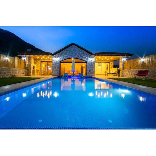 KaşKalkan HeatedPool Sheltered Honeymoon Villa