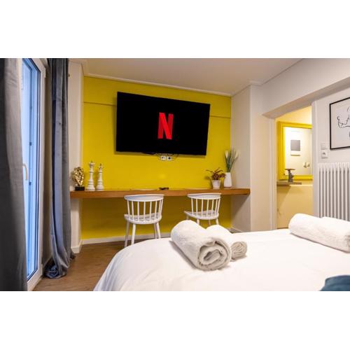 koukaki studio close to acropolis 100mbps