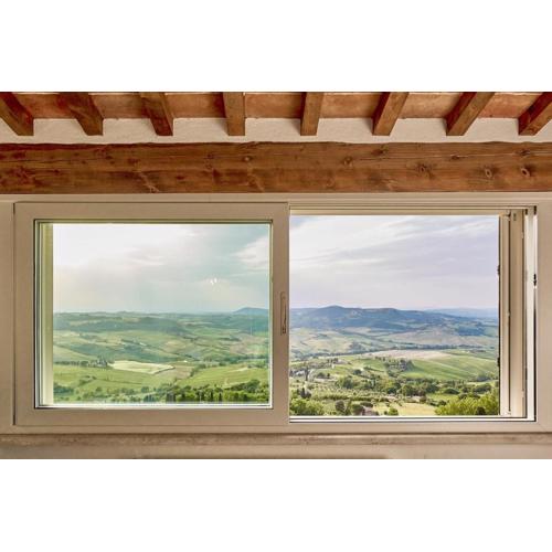 La finestra - centro storico Montepulciano, casa panoramica.