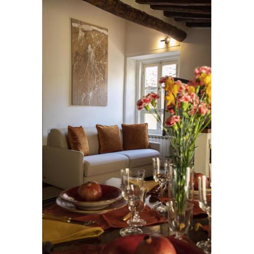 La Mansardina Beccheria Central Apartment 1 double bedroom, 1 sofa bed