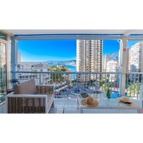 La Perla Benidorm Apartment seaview & pool Levante Beach