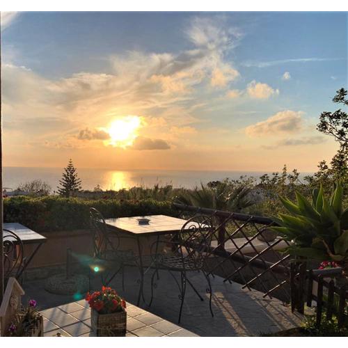 La Terrazzina sul tramonto