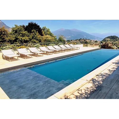 Lake Como Retreat,AC,pool,EV car