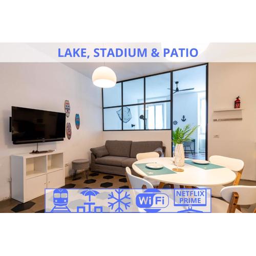 Lake, Stadium & Patio - Self Check-in & Remote Access