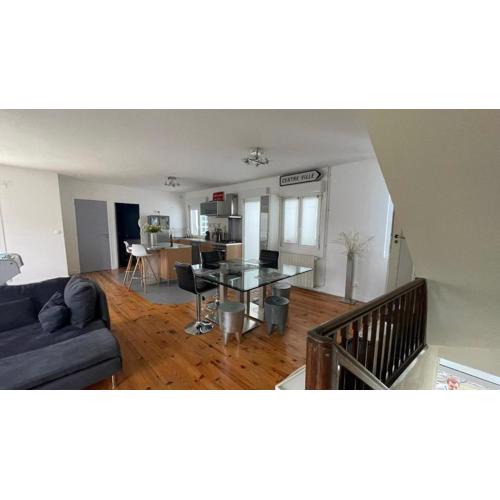 Large duplex with terrace