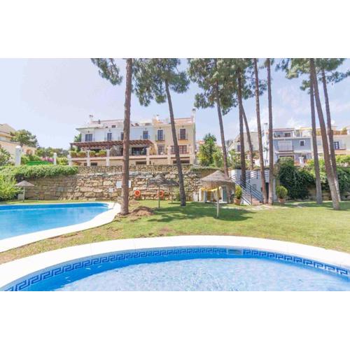Large townhouse Marbella golden mile