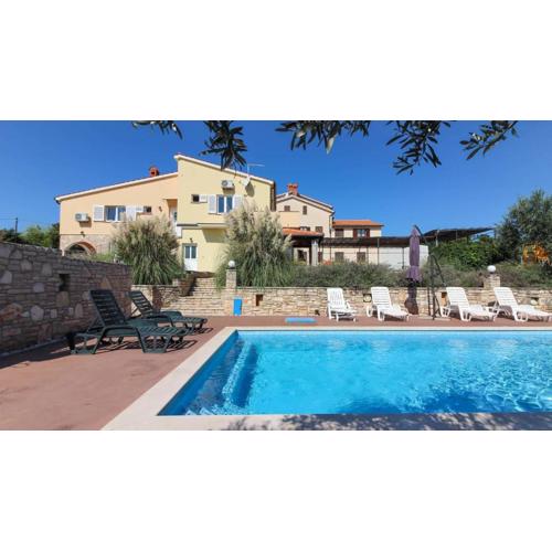 Large Villa Ska with amazing private pool near the beach and town by WiiBuk