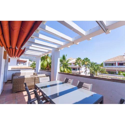 Las Cañas Beach ático 3 dorm milla de Oro Marbella