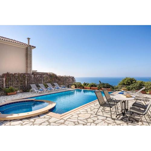 Lassi Seaview Villa Private Pool Villa Efrosini Short Walk To Resort Centre