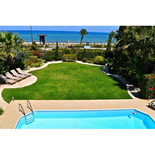 Latchi Beach Front Villa - Private Heated Pool - Amazing Uninterrupted Sea Views