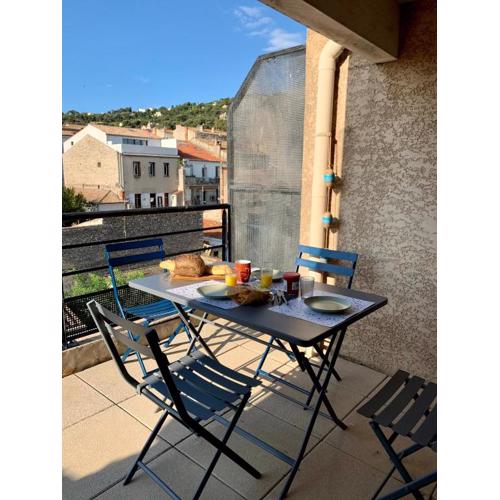 Le Balcon de Saint-Clair, Joli T2 Centre, Climatisé, Parking privé