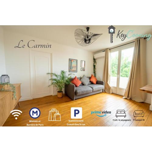 Le Carmin - Calme, spacieux et climatisé