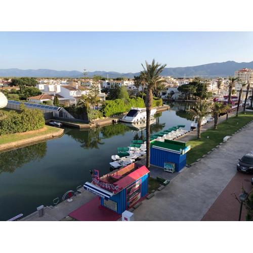 Le Marinola Empuriabrava Port - 69m2- Vue canal principal - Plage centrale 500m