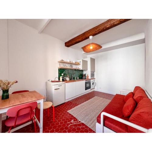 Le Mourillon - Rue Lamalgue - 4 couchages - 200 metres des plages - Wifi