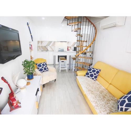 Le Pouffre, maison de pêcheur au quartier des artistes, clim, WiFi